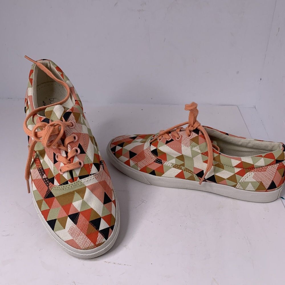 Bucketfeet Delta Prism Print Sneakers 20100-0028-251 Canvas Multicolored Women 7
